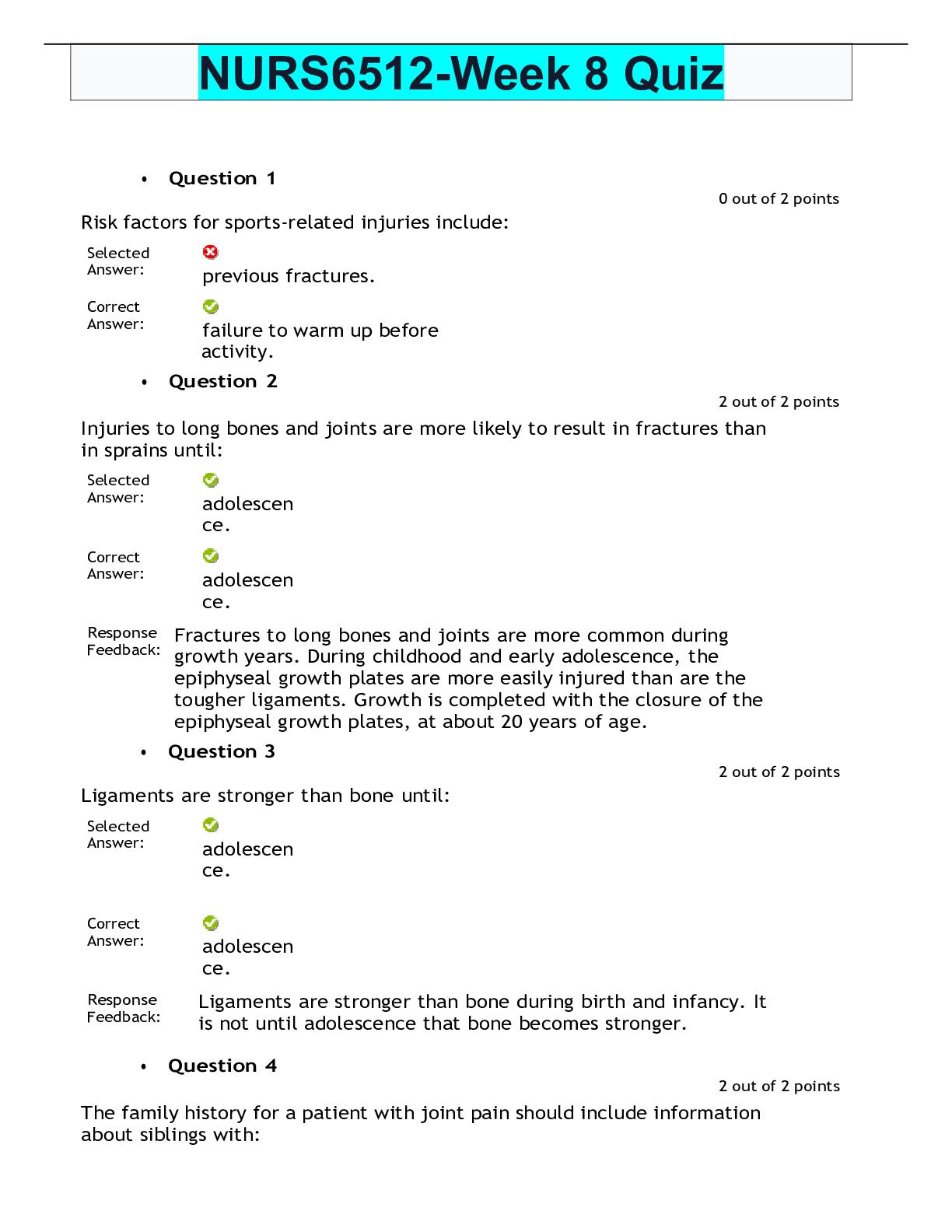 Preview image of NURS6512-Week 8 Quiz document